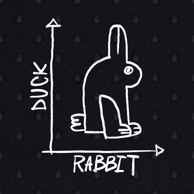 Duck Rabbit optical illusion by GalaxyArt